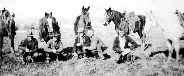 Unkonwn Irish sheepherders